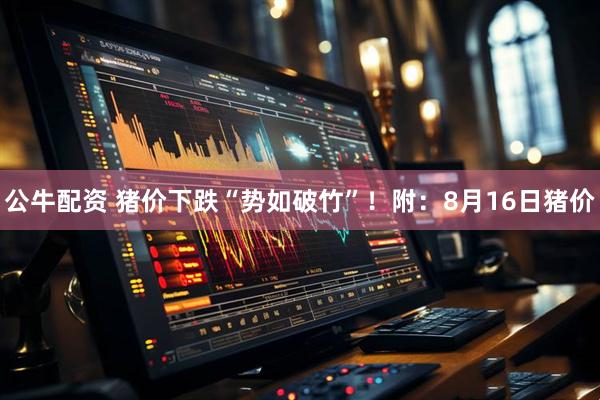 公牛配资 猪价下跌“势如破竹”！附：8月16日猪价